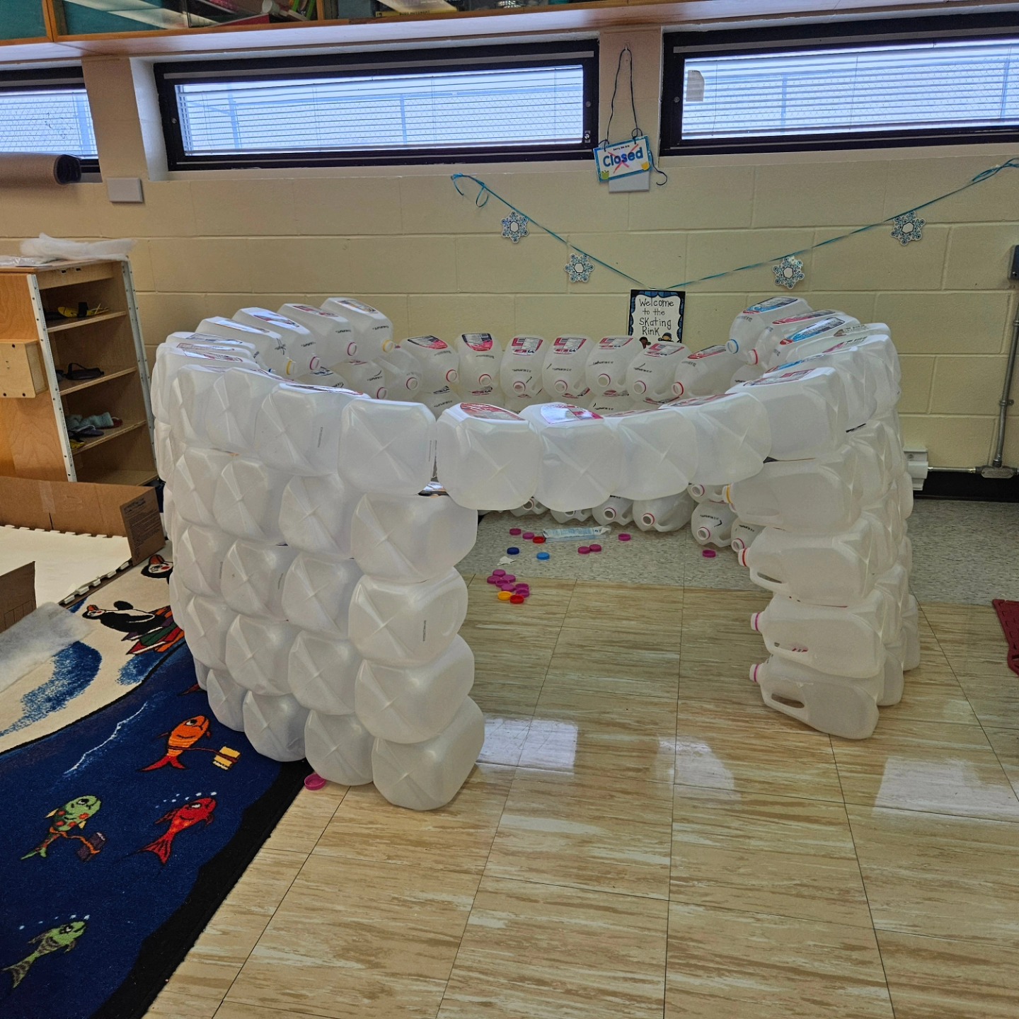 Indoor learning spaces at Mission Gardens